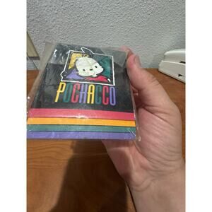 Vintage 1994 Sanrio Pochacco Sticky Notes Pad New Sealed NOS Rare 90s Gift